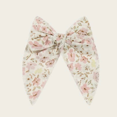 Organic cotton bow - Fifi floral