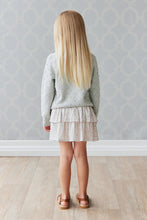 Load image into Gallery viewer, Dotty knit jumper - ocean spray marle