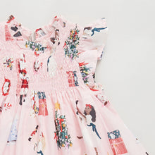 Load image into Gallery viewer, Girls Stevie dress - holiday spirit
