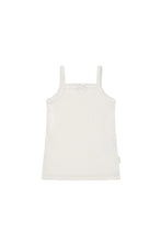 Load image into Gallery viewer, Organic cotton modal singlet - milk