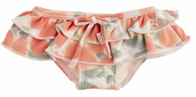 Load image into Gallery viewer, Flower swimwear bottoms with ruffles