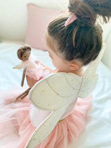 Ada small pink Angel doll