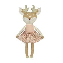Load image into Gallery viewer, Fleurette fawn linen doll