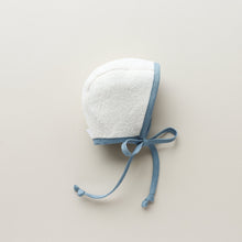 Load image into Gallery viewer, Fountain linen bonnet - Sherpa lined