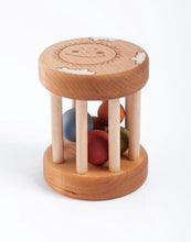 Load image into Gallery viewer, Wooden sun rattle