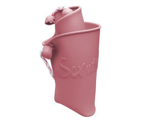 Scrunch bucket - dusty rose pink