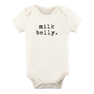 Milk belly short sleeve onesie