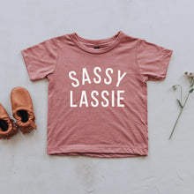 Load image into Gallery viewer, Sassy Lassy kids tee