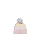 Load image into Gallery viewer, Rainbow stripe knit beanie