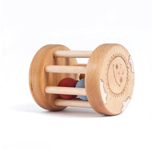 Load image into Gallery viewer, Wooden sun rattle