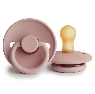 Frigg natural rubber pacifier - blush