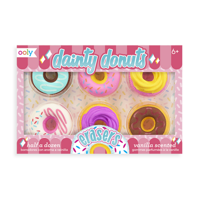 Dainty donuts pencil erasers