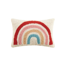 Load image into Gallery viewer, Rainbow hook pillow