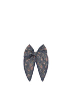 Load image into Gallery viewer, Organic cotton bow - Madeline lane storm