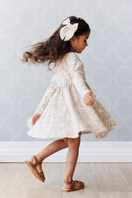Load image into Gallery viewer, Organic cotton Tallulah dress - April eggnog