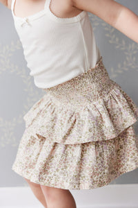 Organic cotton Ruby skirt - April eggnog
