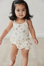 Load image into Gallery viewer, Organic cotton frill bloomer - Lauren floral