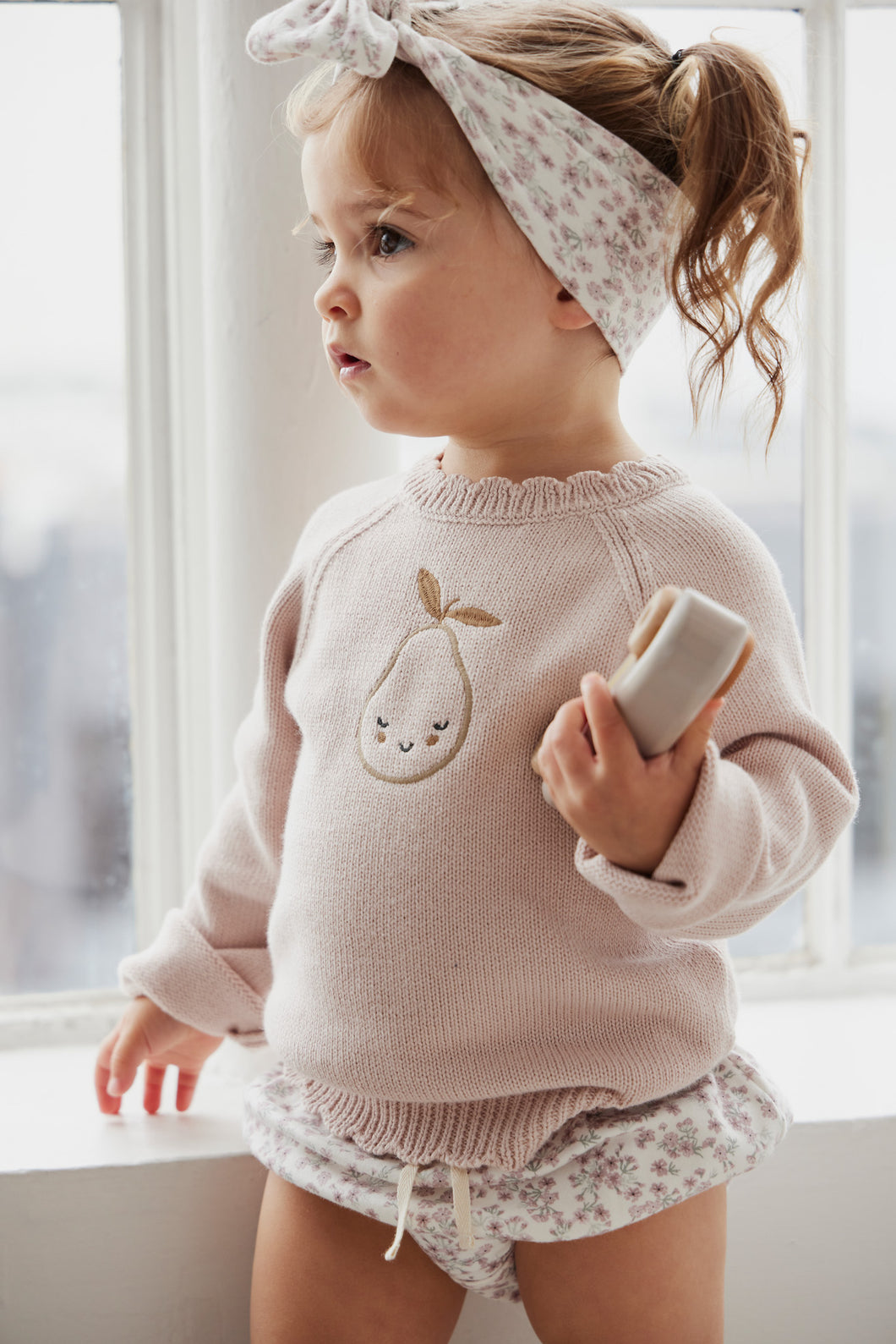 Emma jumper - pink clay marle