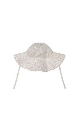 Organic cotton Noelle hat - Fifi lilac