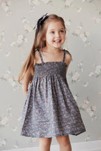 Load image into Gallery viewer, Organic cotton Everleigh dress - Madeline lane storm