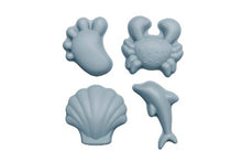 Load image into Gallery viewer, Scrunch moulds (set of 4) - duck egg blue