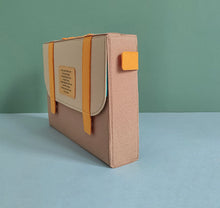 Load image into Gallery viewer, Felt travel dollhouse suitcase