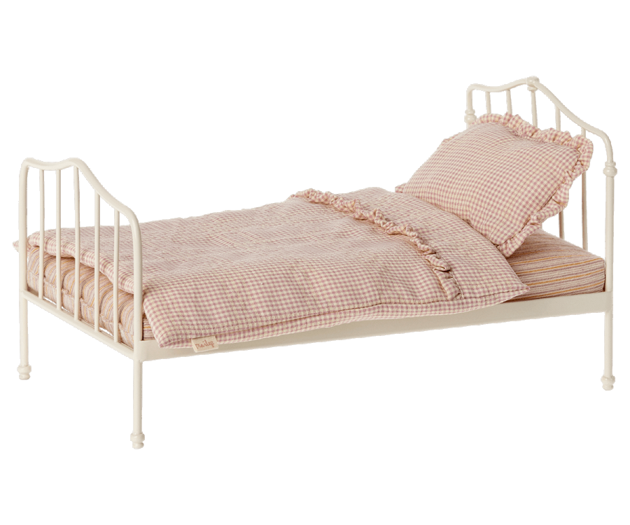Miniature bed, mini - dark rose