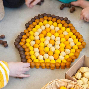 Mandala pieces - honeycomb