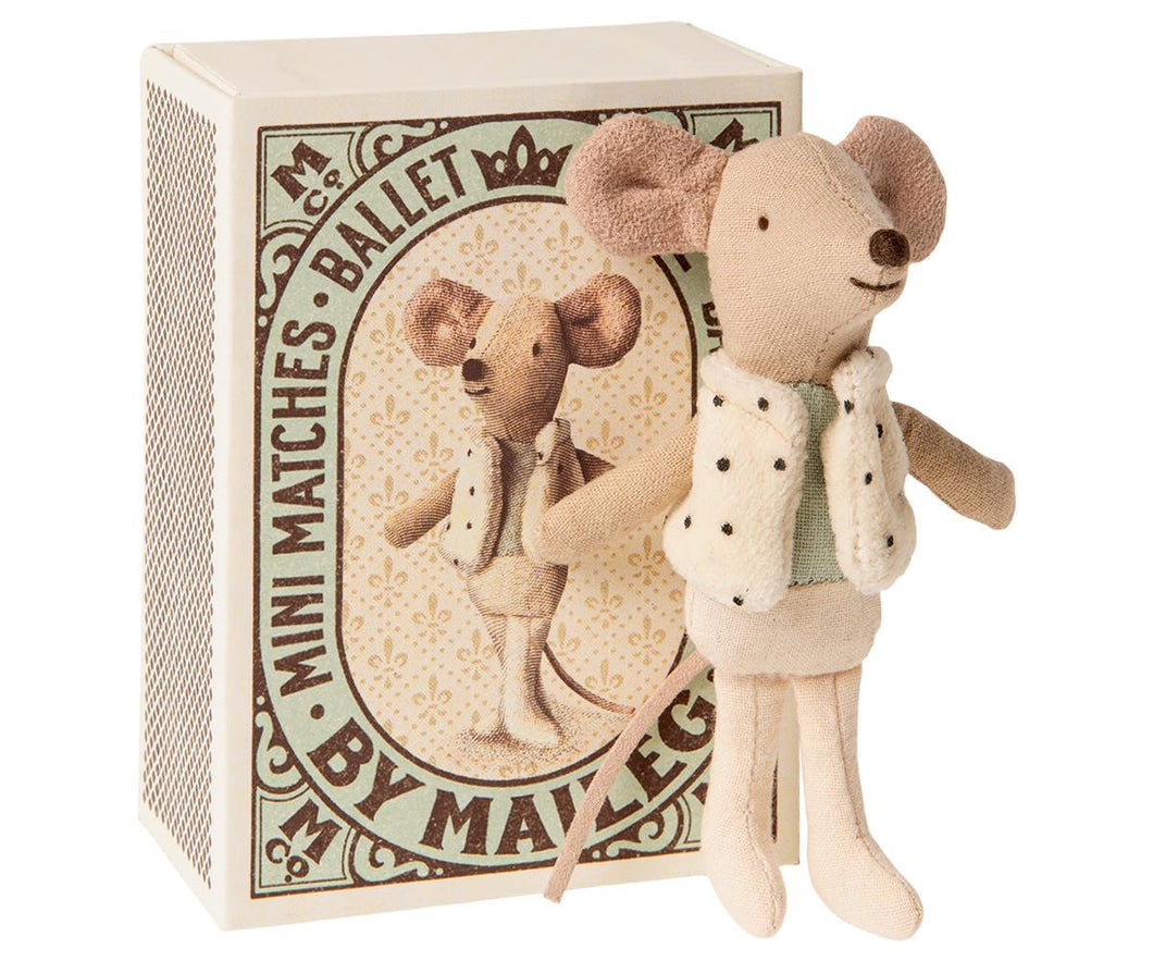 Dancer in matchbox - little brother mouse