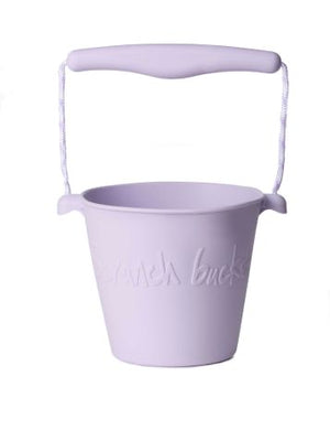 Scrunch bucket - dusty light purple