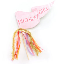 Load image into Gallery viewer, Birthday girl party pennant