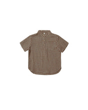 Load image into Gallery viewer, Short sleeve mason shirt - gingham