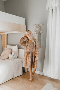 Woodland raglan dress