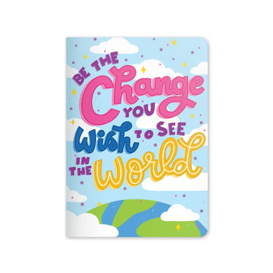 Jot-it! notebook - be the change