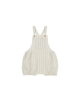 Load image into Gallery viewer, Quincy Mae Hayes overalls - sky stripe