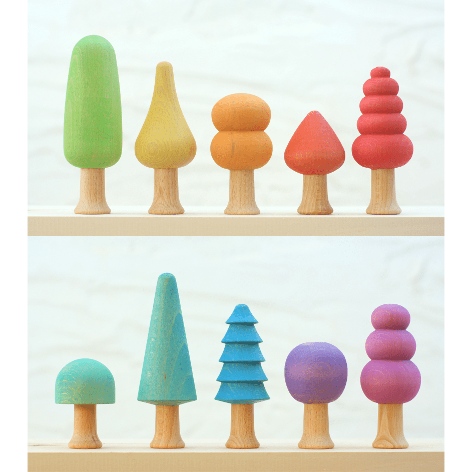 Forest trees - 10 pieces