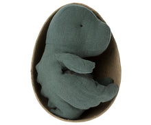 Load image into Gallery viewer, Gantosaurus in egg, small - dark petrol