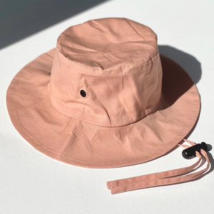 Fini. relaxed bucket hat - pink