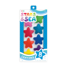 Load image into Gallery viewer, Stars of the sea starfish crayons