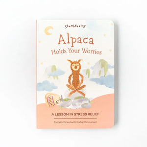 Copper Alpaca snuggler - stress relief