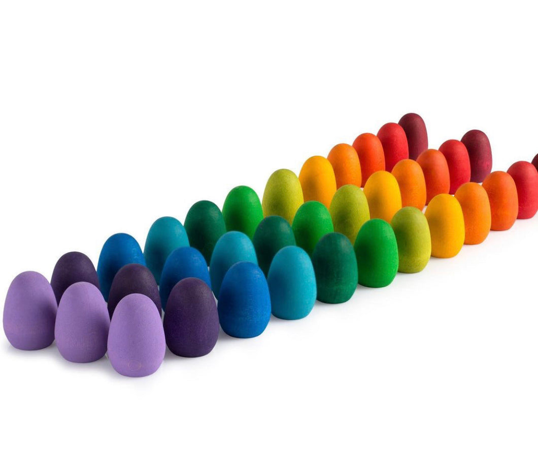 Mandala rainbow eggs