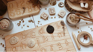 Alphabet tracing board - lowercase