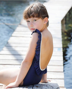 Arabella onepiece swimsuit - blueberry