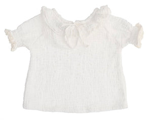 Swiss embroidery baby blouse