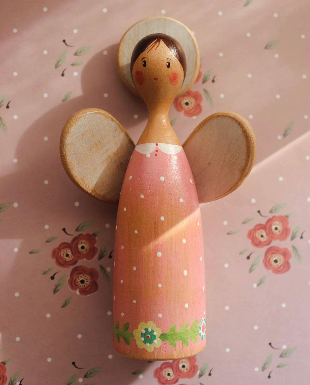 Wooden angel