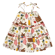 Load image into Gallery viewer, Girls garden dress - Parisian picnic
