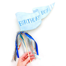 Load image into Gallery viewer, Birthday boy party pennant
