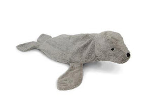 Cuddly animal - seal, large - grey