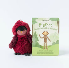 Load image into Gallery viewer, Red cardinal mini &amp; Bigfoot lesson book