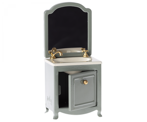 Sink w/ mirror, mouse - dark mint
